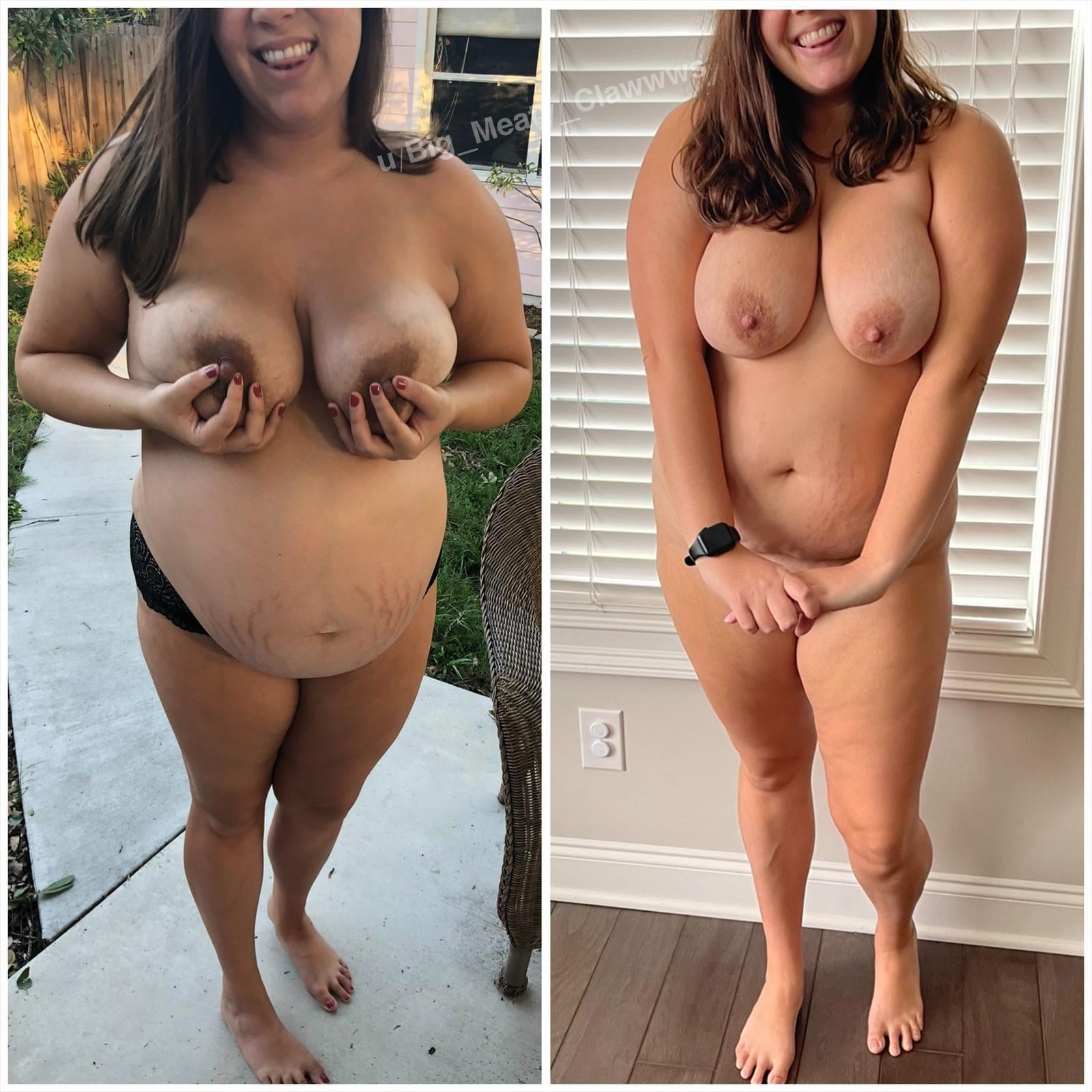 My wife during and after pregnancy. Which one would you want the most? title=