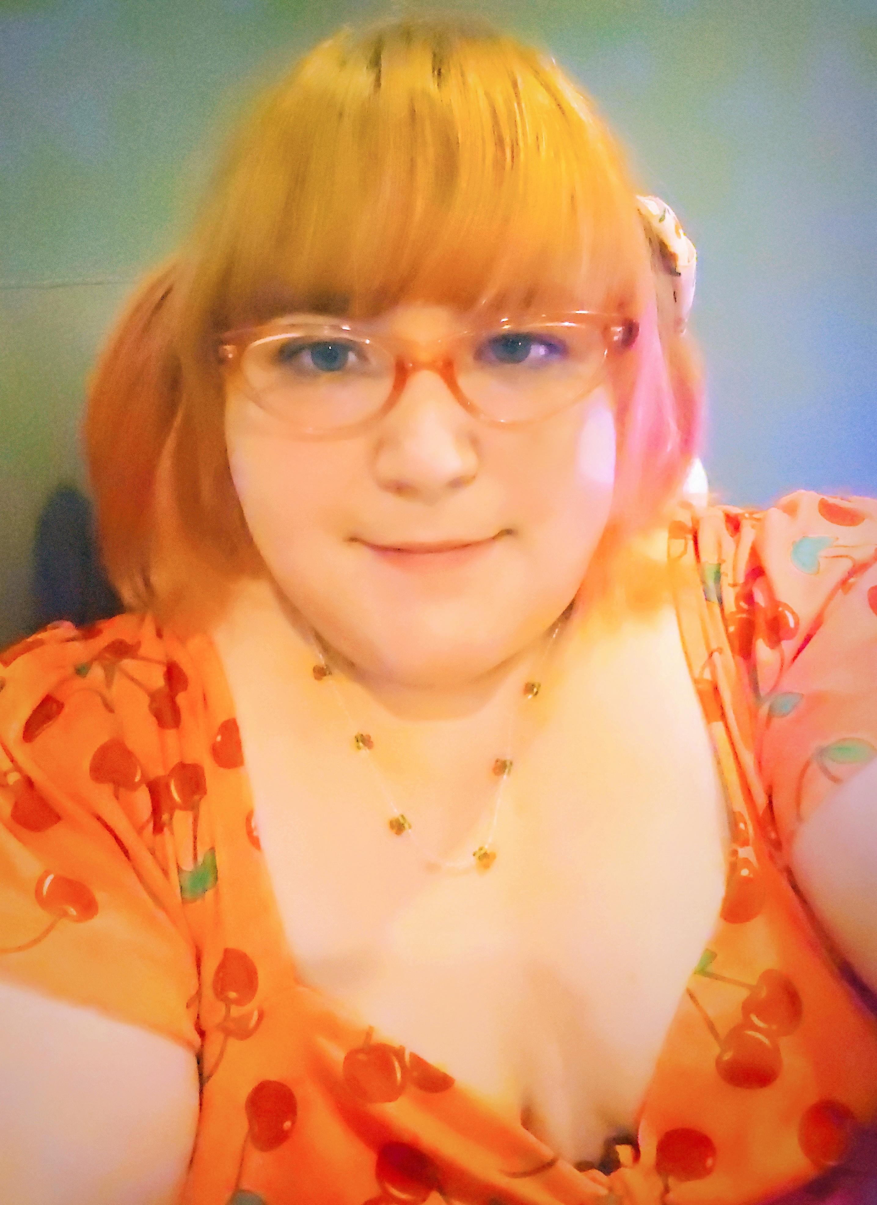 New pink and blonde hair 💗  title=