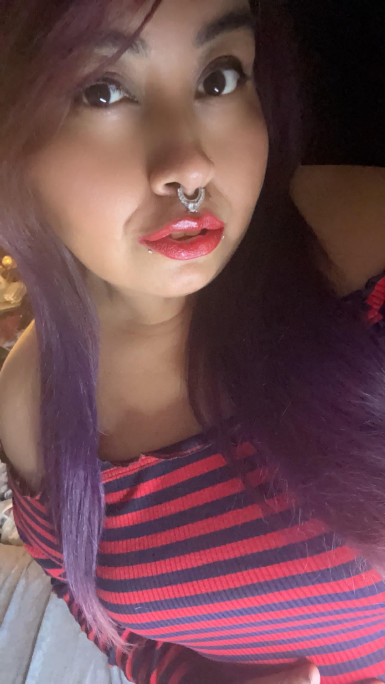 This red lip 💋😍 title=