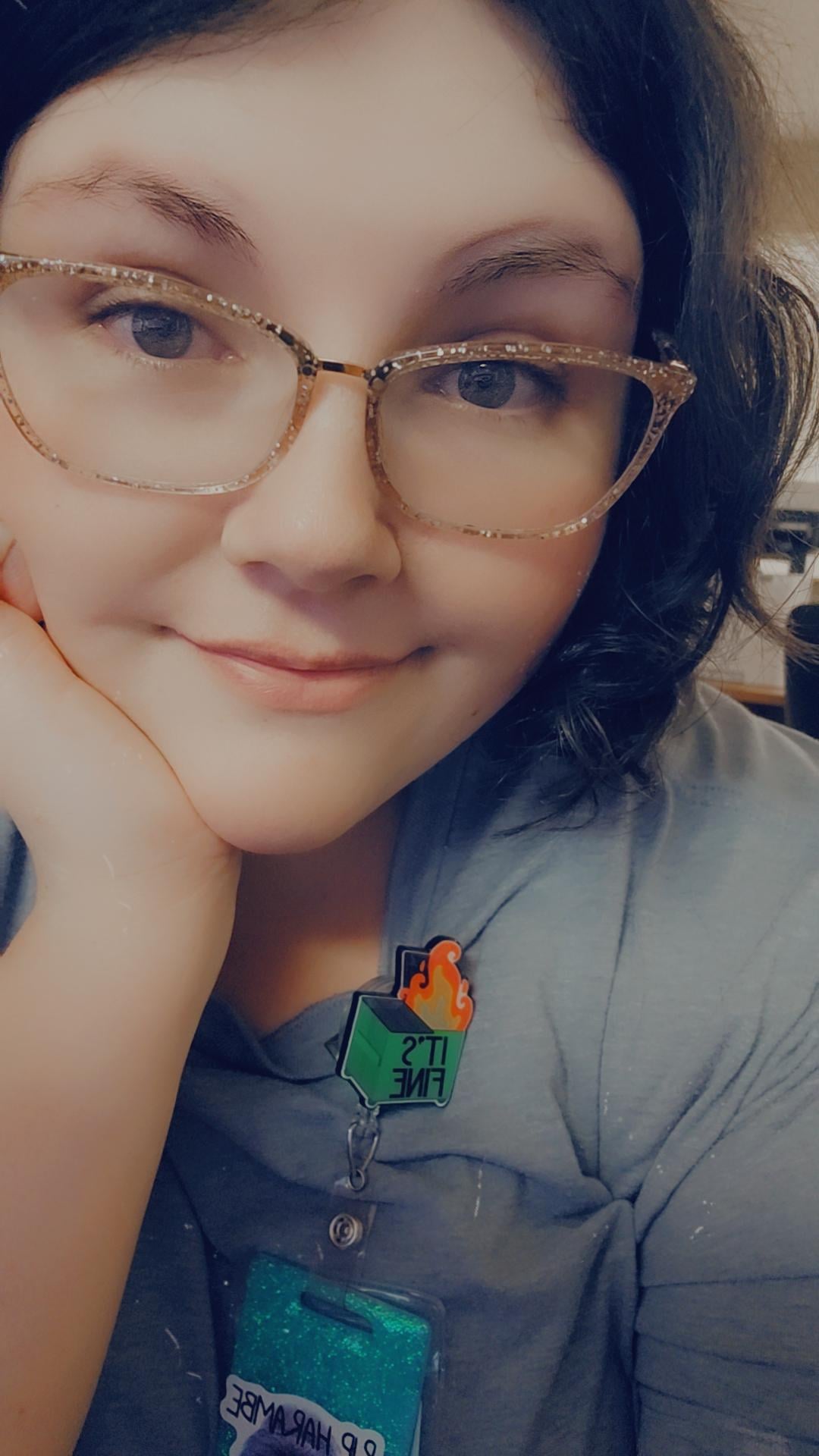 Hello from a sleepy healthcare girly. 💕 title=