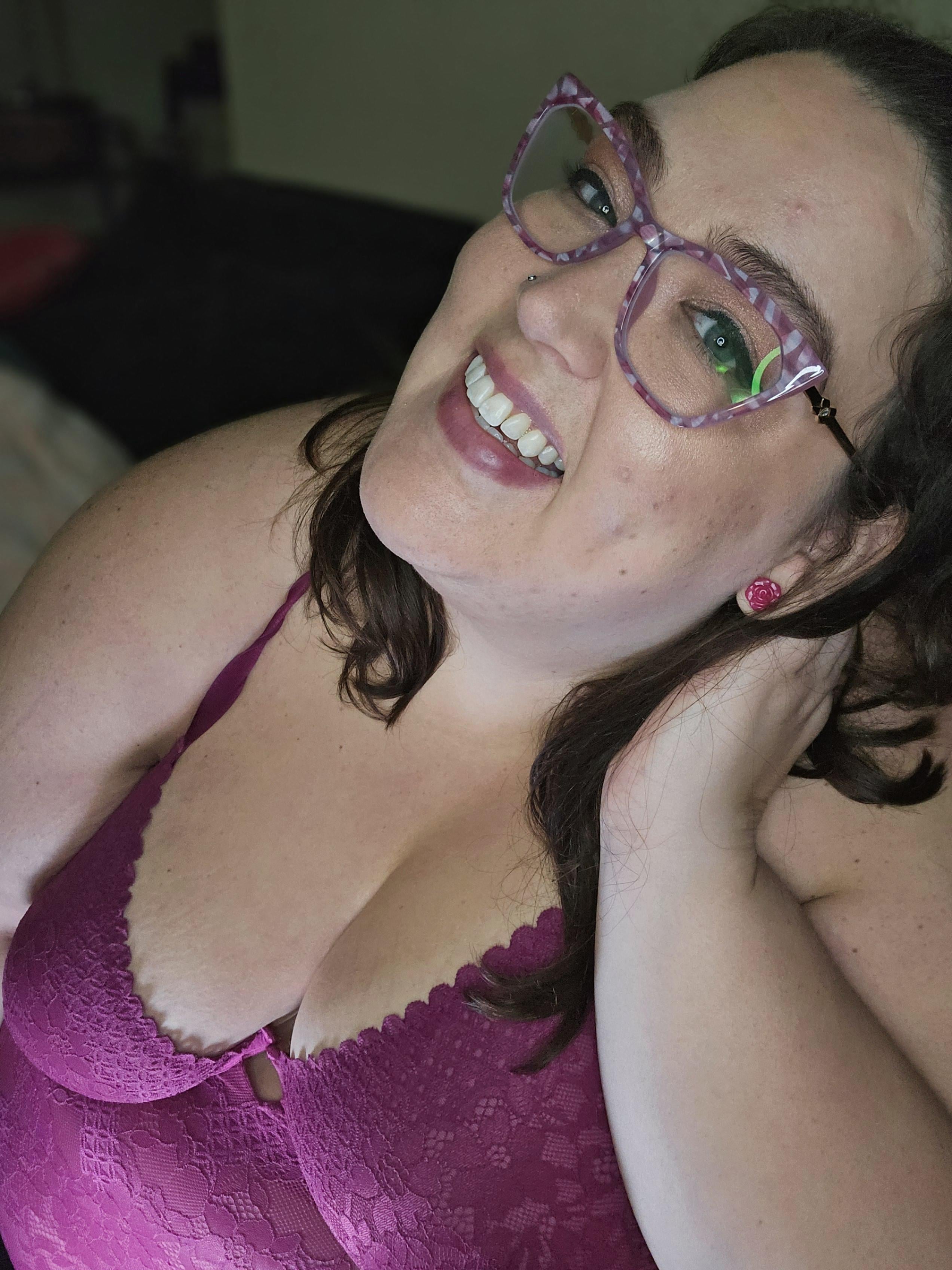 Bbw cutie in glasses  title=