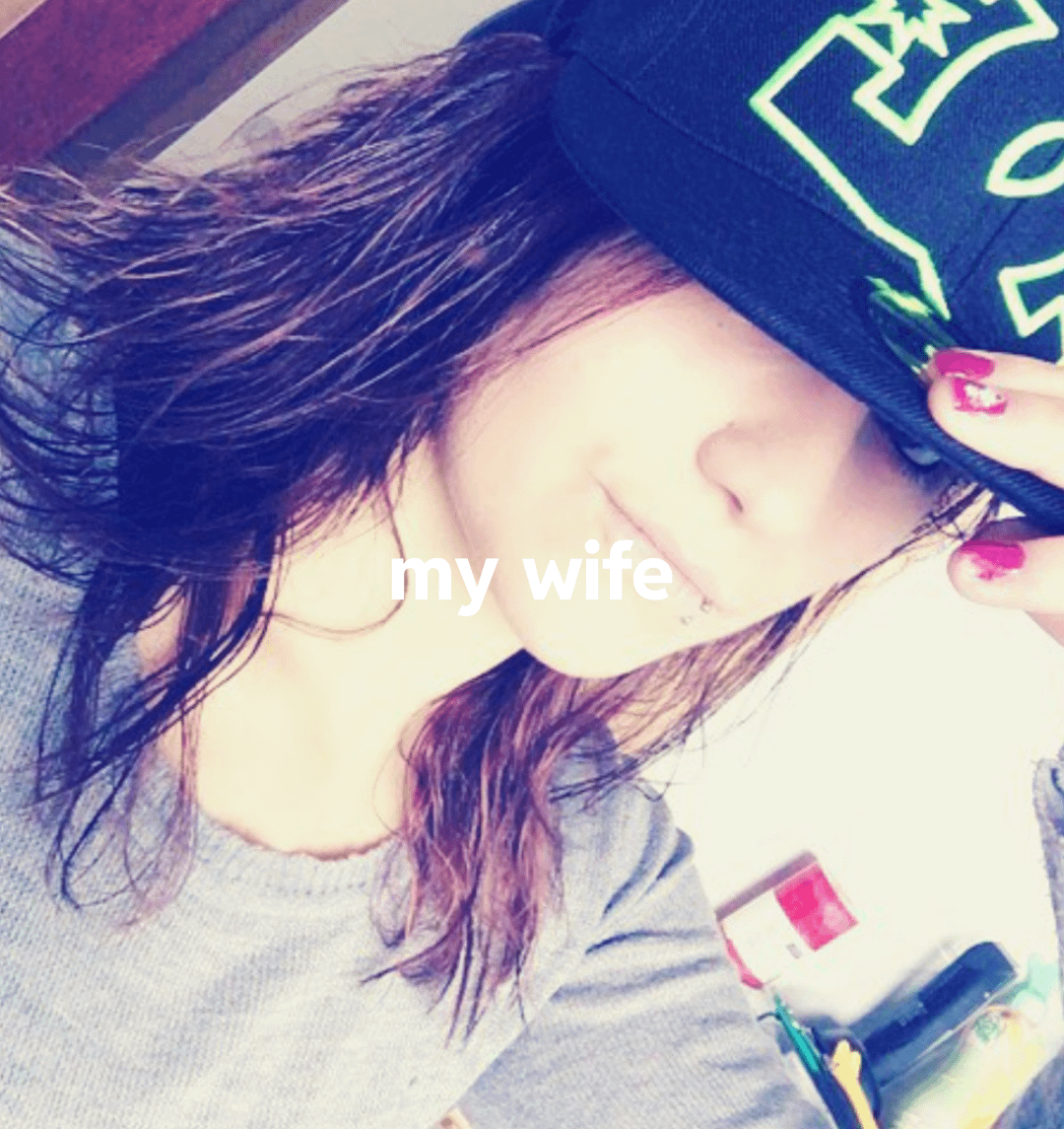 My wife  title=