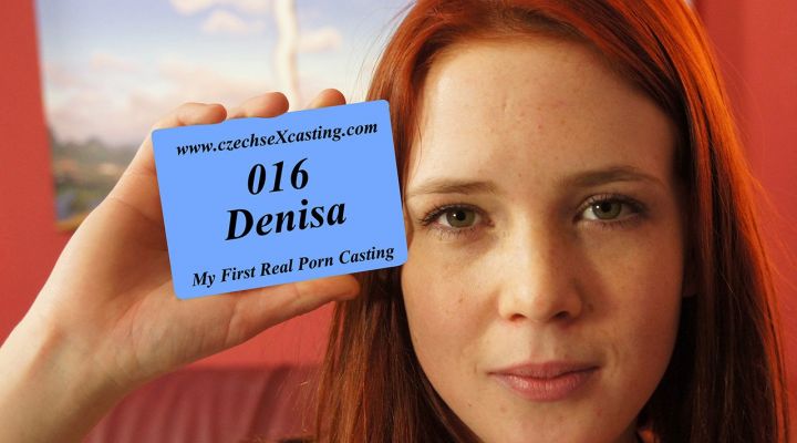 Czechen - Redhead Denisa first real porn casting - Czech Sex Casting