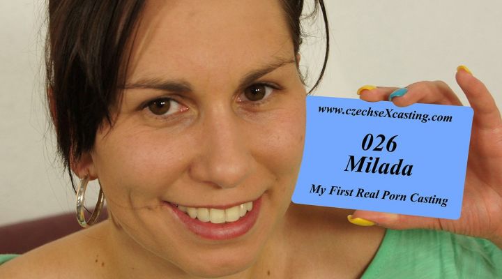 Czechen - Sporty girl Milada and her first porn casting - Czech Sex Casting