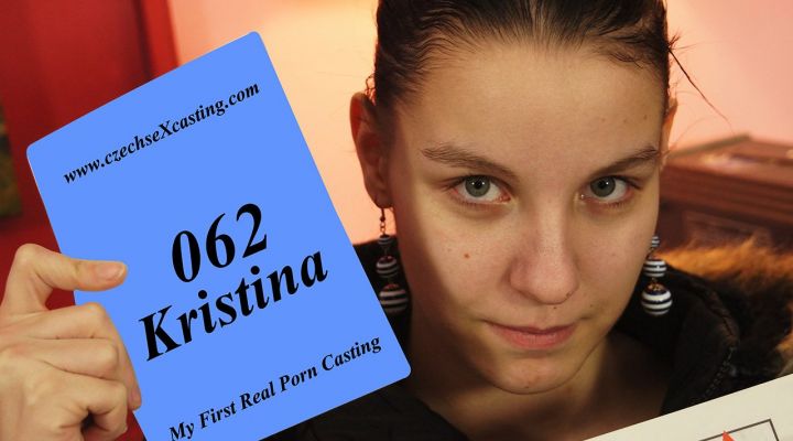 Czechen - Shy Kristina at her first porn casting - Czech Sex Casting