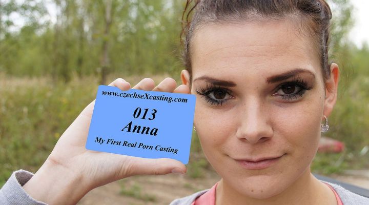 Czechen - Anna first real porn casting - Czech Sex Casting