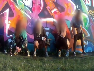your voyeur videos - Lots of women caught by hidden cam peeing