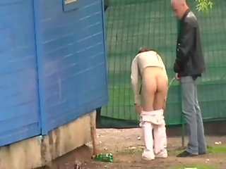 your voyeur videos - Couple caught peeing together