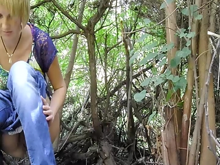 your voyeur videos - Short hair blonde peeing