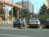 your voyeur videos - Girl Peeing in Street