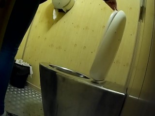 Piss – She pops to top of toilet your voyeur videos - She pops to top of toilet