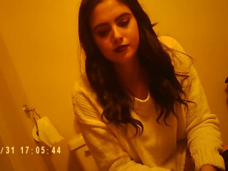 Piss – Sisters friend pees in bathroom your voyeur videos - Sisters friend pees in bathroom