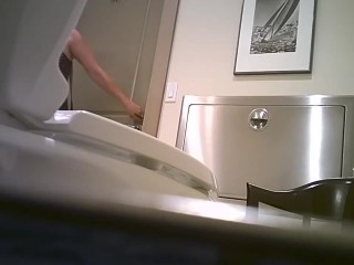 Piss – Lady in the ladies room your voyeur videos - Lady in the ladies room