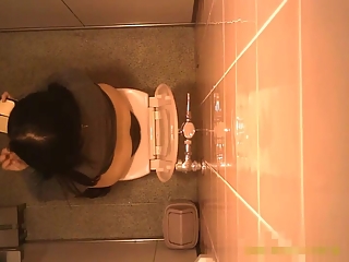 your voyeur videos - Hidden camera in the public toilet ceiling