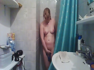 your voyeur videos - Blonde woman in the shower