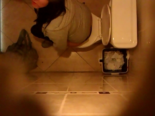 your voyeur videos - Cute teen caught peeing in toilet