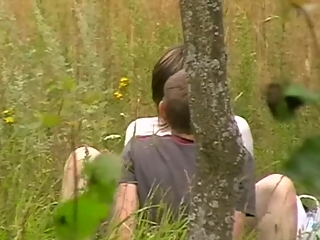 your voyeur videos - Teen couple fucking in the nature