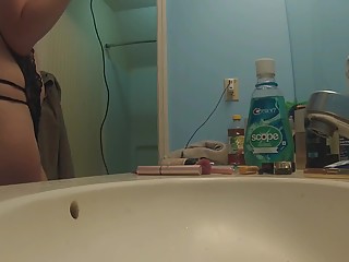 your voyeur videos - Teen slut caught in bathroom