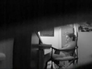 your voyeur videos - Masturbating in chair