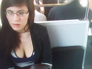 your voyeur videos - Teennice breasts and cleavage