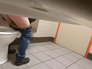 your voyeur videos - Coffee shop hidden camera in toilet