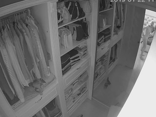 your voyeur videos - busty wife spied in wardrobe