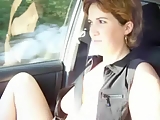 your voyeur videos - Flashing in Car