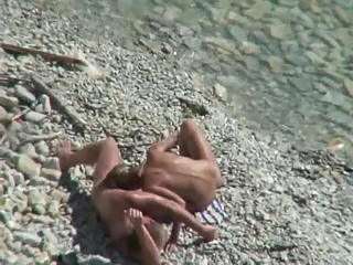 your voyeur videos - Nudist teens in the beach