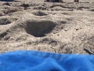 your voyeur videos - Black Woman on a Nudist Beach