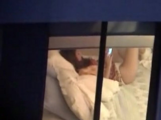 your voyeur videos - Neighbor lying in bed