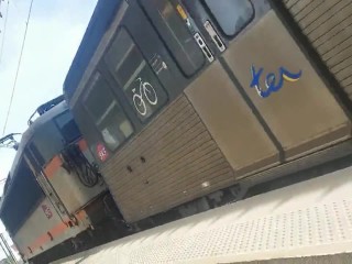 your voyeur videos - Granny frontal upskirt in train