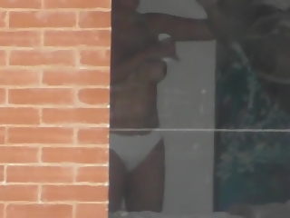 your voyeur videos - Girl spied through the apartment window