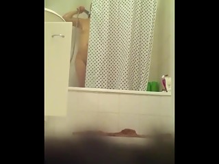 your voyeur videos - Small boobs stepmom shower
