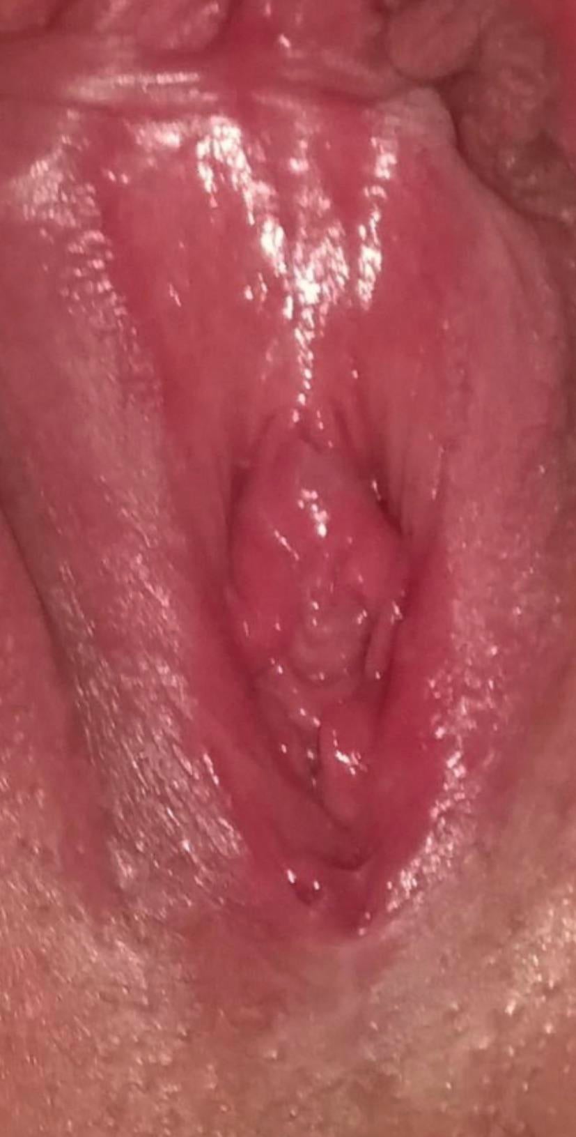 Amateur Porn -  Close up of my girl’s wet pussy before some morning pounding 💪🏼