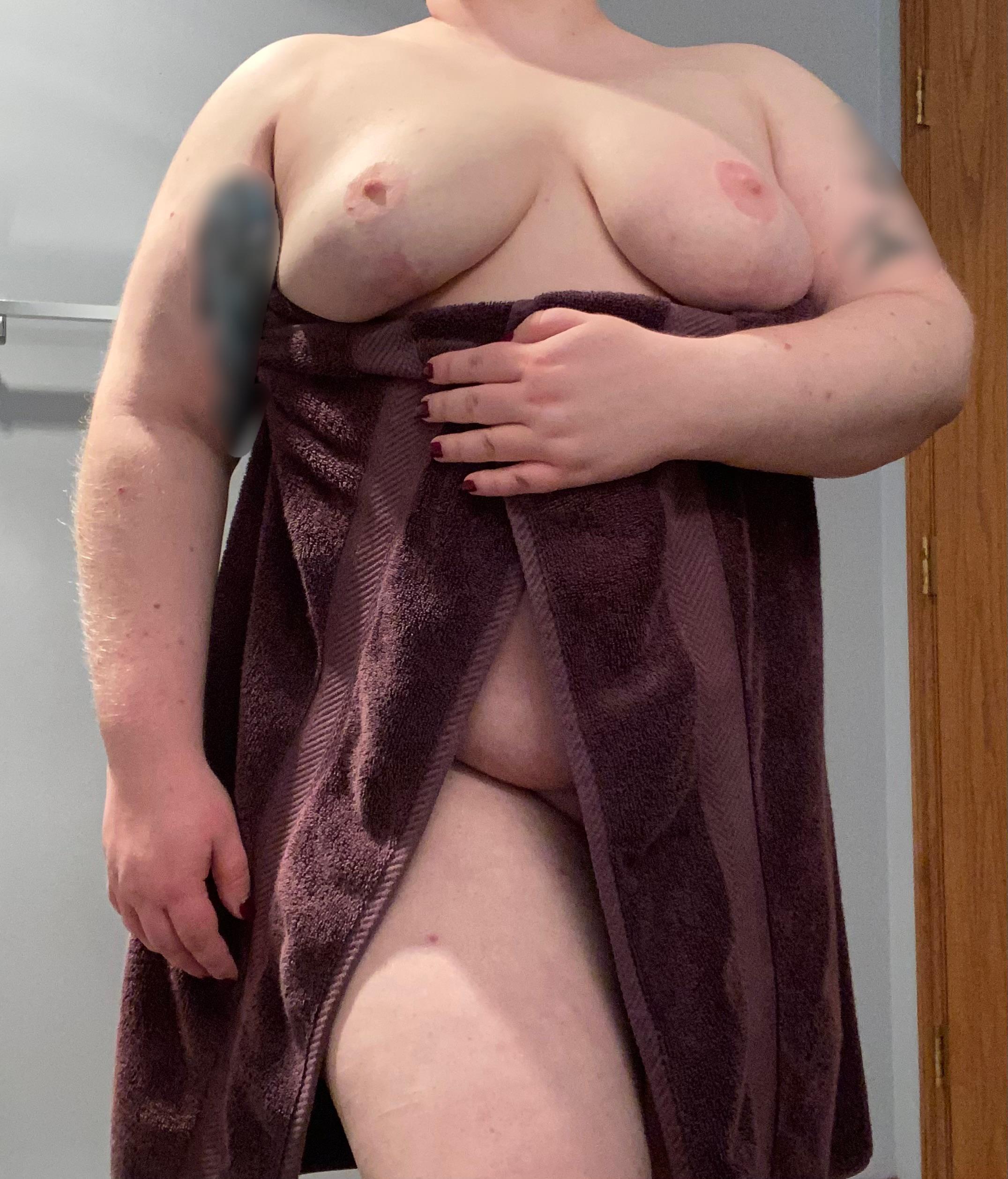 Chubby Big Tits -  Thank goodness for warm showers 😊